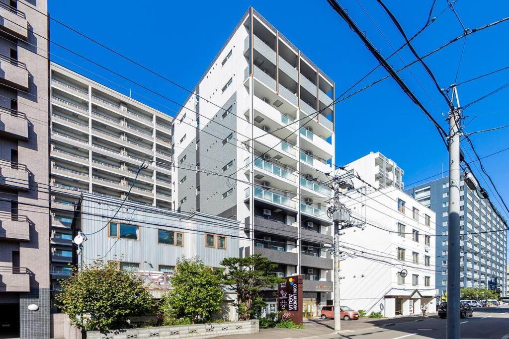 札幌市Edificeアパートメント エクステリア 写真